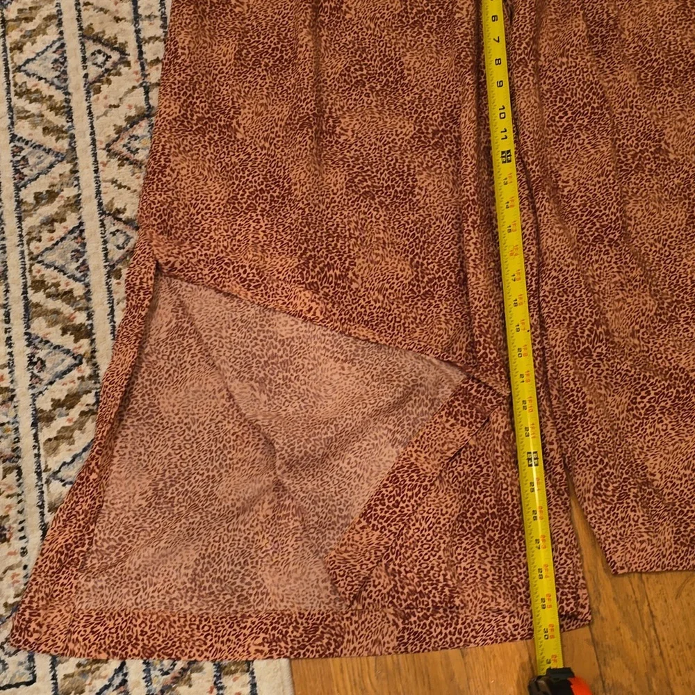 JESSICA SIMPSON BRAND WOMEN'S PLUS SIZE LEOPARD PRINT PANTS SIZE 2X - Picture 11 of 14